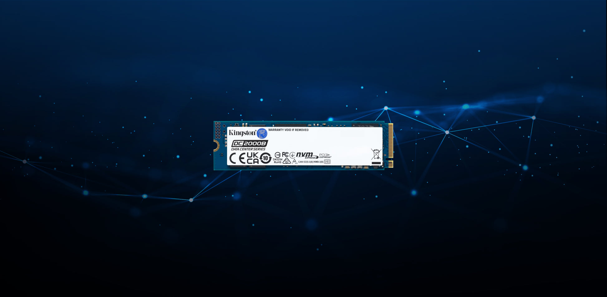 Kingston Technology DC2000B 480 GB M.2 PCI Express 4.0 NVMe 3D TLC