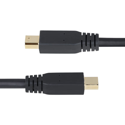 StarTech.com DP14MDPMM10F DisplayPort cable 118.1" (3 m) Mini DisplayPort Black