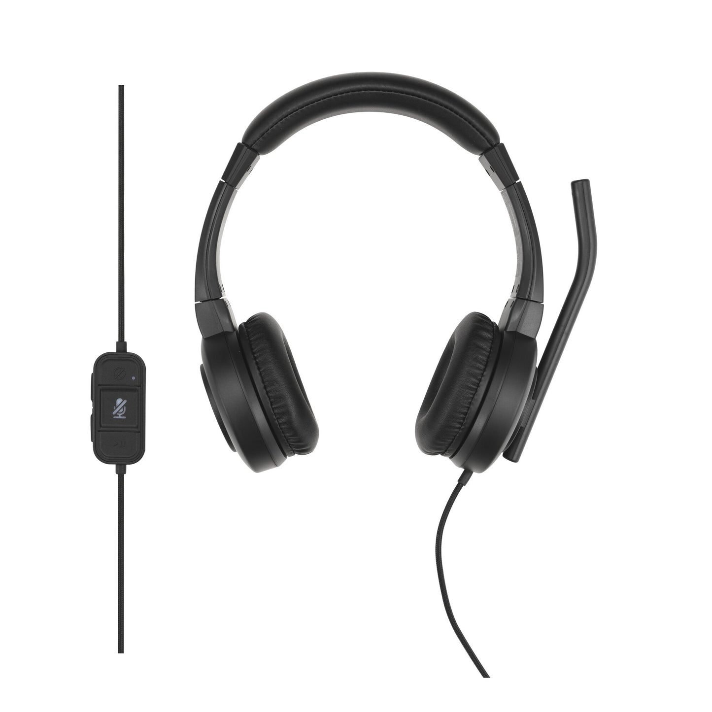 Kensington H1000 Headset Wired Head-band Calls/Music USB Type-C Black