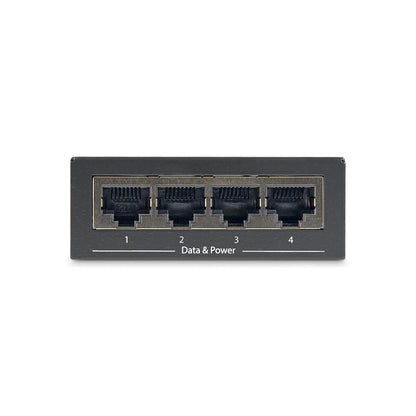 StarTech.com POEINJ4G network extender Network transmitter Black