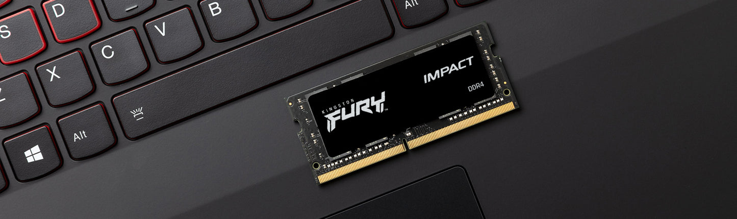 Kingston Technology FURY Impact memory module 8 GB 1 x 8 GB DDR4 3200 MT/s