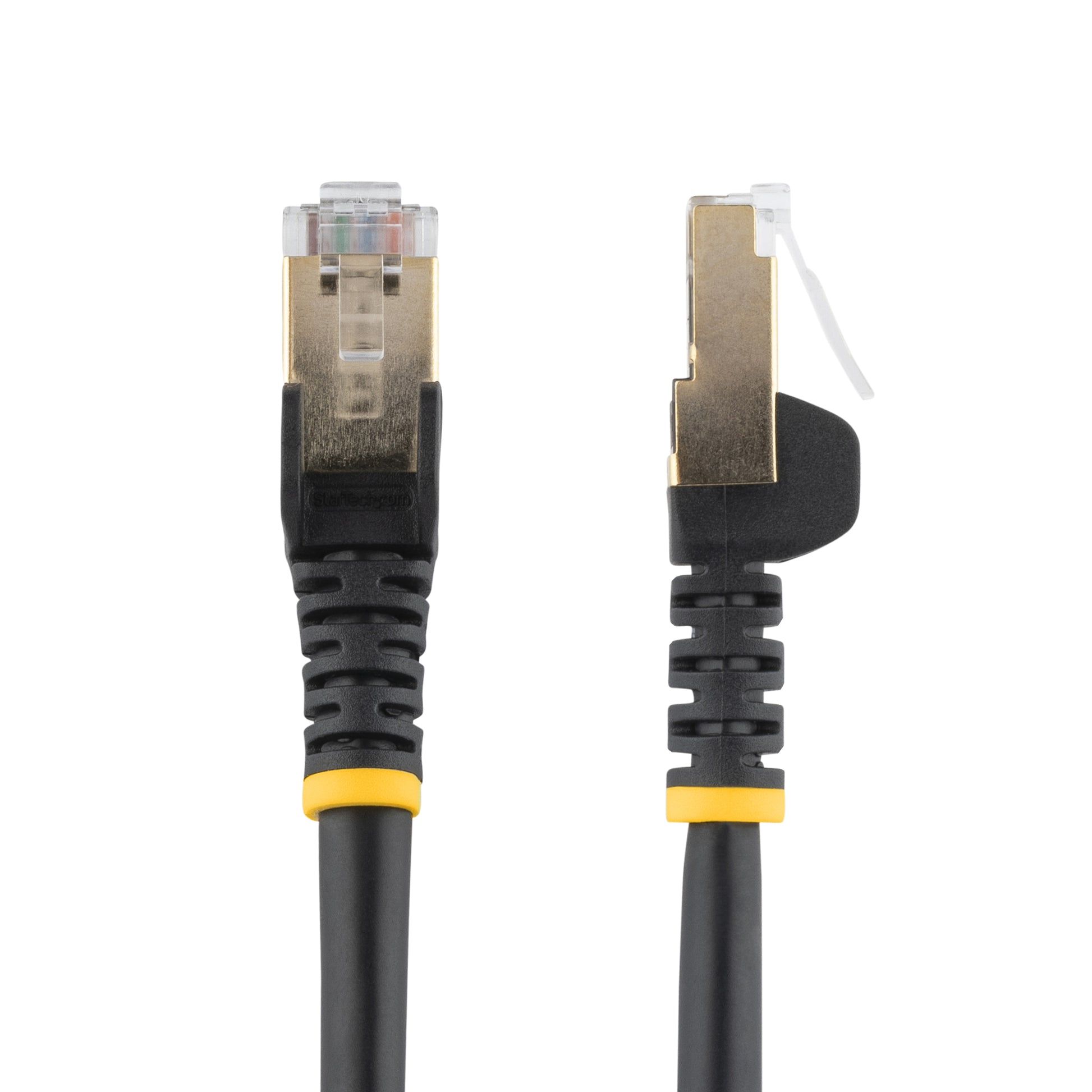 StarTech.com C6ASPAT5BK networking cable Black 59.1" (1.5 m) Cat6a