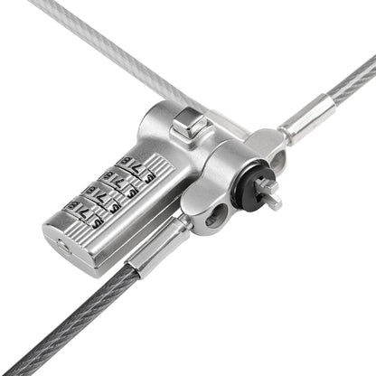 StarTech.com UNIVCS-LAPTOP-LOCK cable lock Black, Silver 78.7" (2 m)