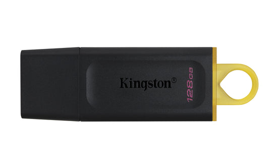 Kingston Technology DataTraveler Exodia USB flash drive 128 GB USB Type-A 3.2 Gen 1 (3.1 Gen 1) Black, Yellow