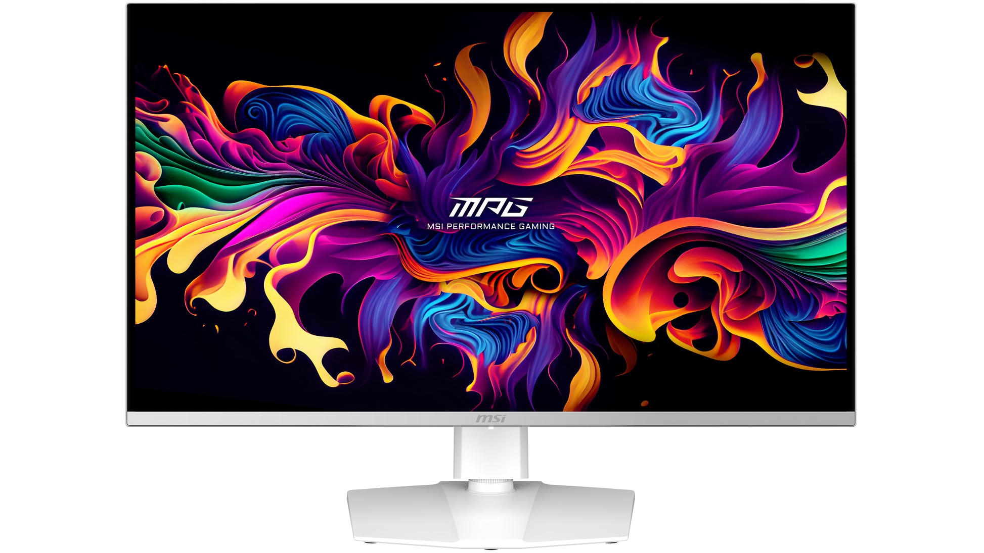 MSI MPG 321URXW QD-OLED computer monitor 31.5" 3840 x 2160 pixels 4K Ultra HD White