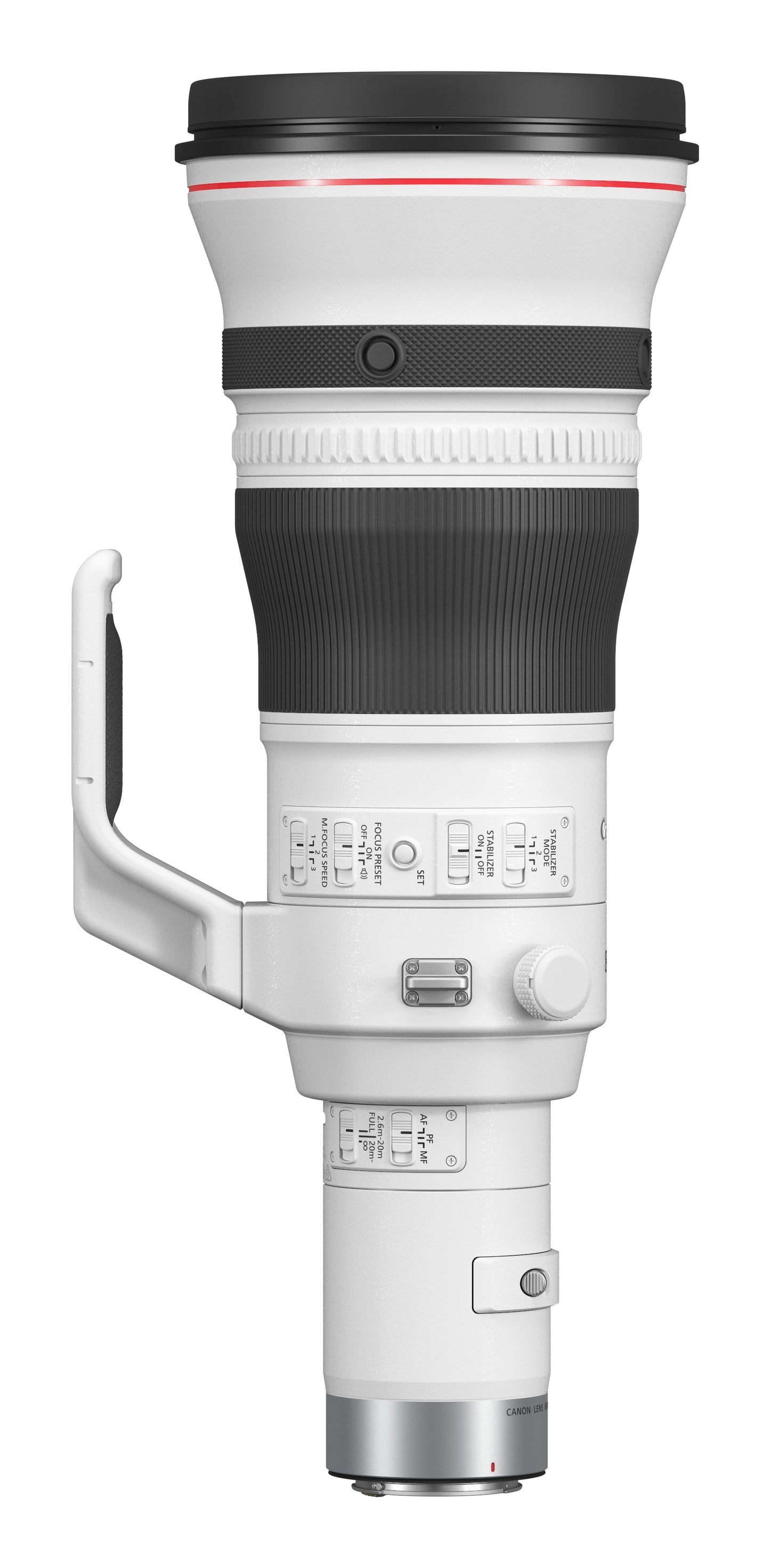 Canon RF800mm F5.6 L IS USM MILC Super telephoto lens Black, White