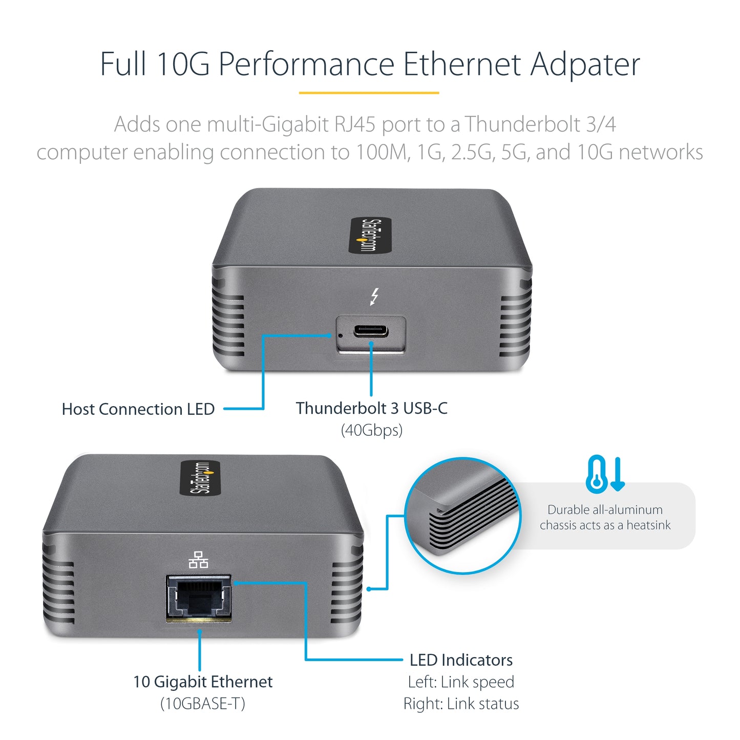 StarTech.com TB310G2 network card Ethernet 40000 Mbit/s