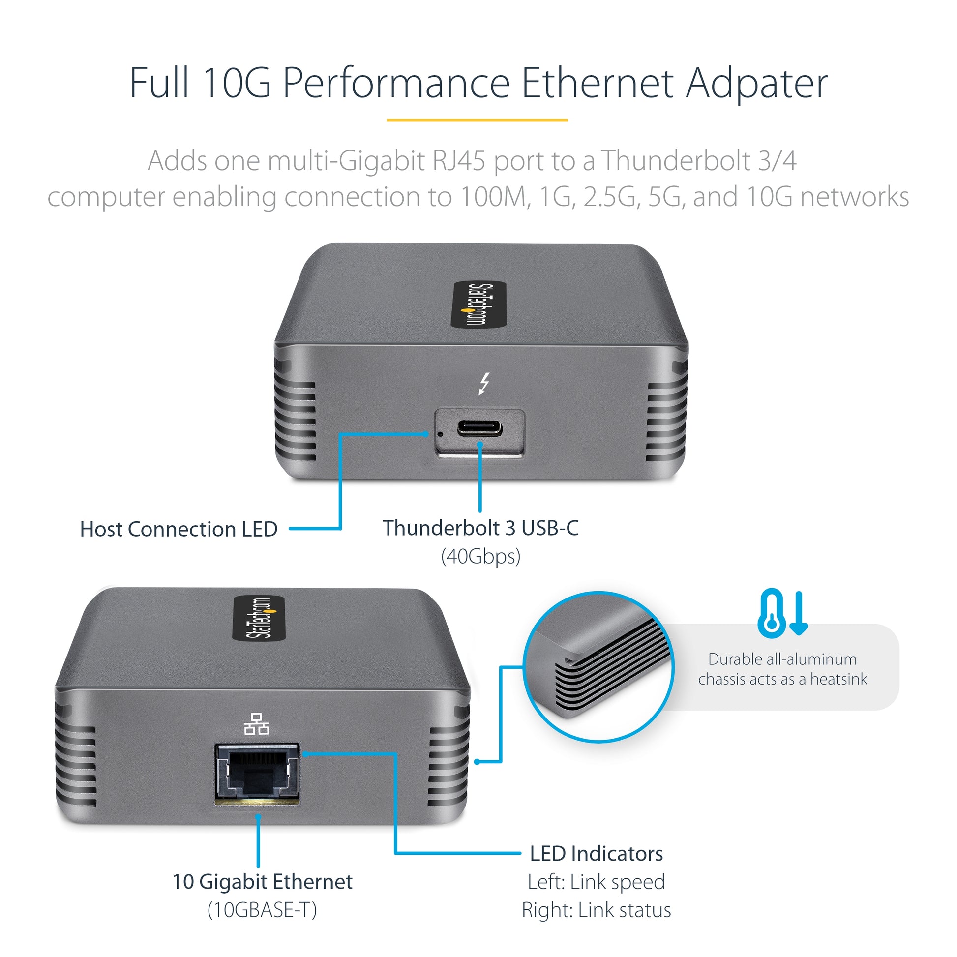 StarTech.com TB310G2 network card Ethernet 40000 Mbit/s