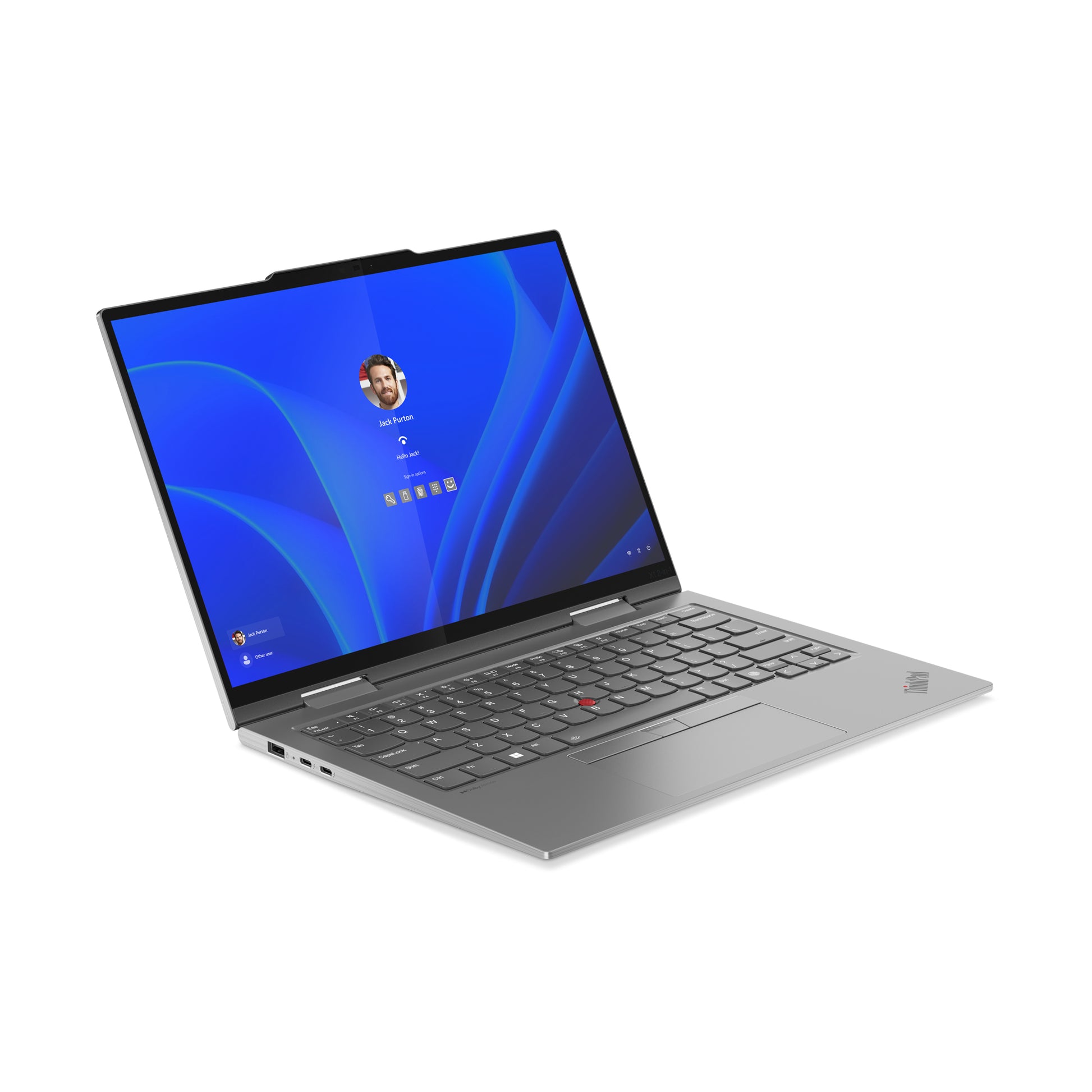 Lenovo ThinkPad X1 2-in-1 Gen 9 Intel Core Ultra 7 155U Hybrid (2-in-1) 14" Touchscreen WUXGA 16 GB LPDDR5x-SDRAM 512 GB SSD Wi-Fi 6E (802.11ax) Windows 11 Pro English Gray