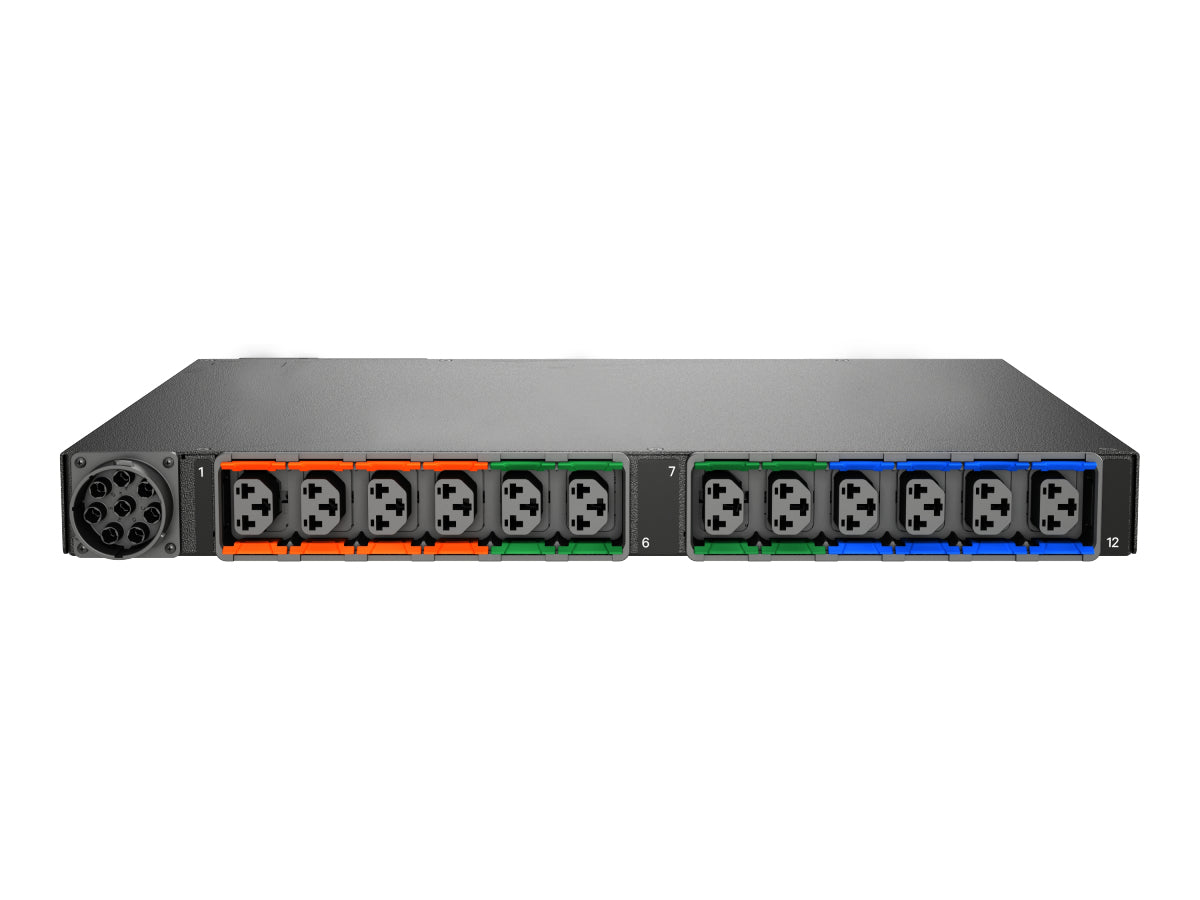 Vertiv Geist DUU5M1R6-12CF17-1S02A0H00-S power distribution unit (PDU) 12 AC outlet(s) 0U Black