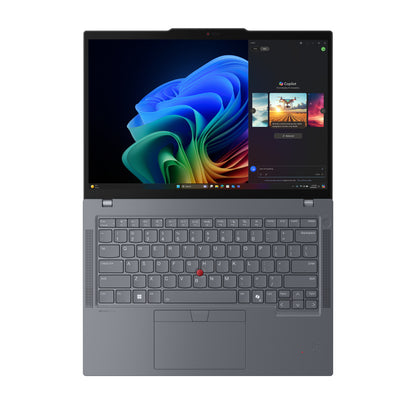 Lenovo ThinkPad T14 Gen 6 (AMD) Copilot+ PC AMD Ryzen AI 5 340 Laptop 14" WUXGA 16 GB DDR5-SDRAM 256 GB SSD Wi-Fi 7 (802.11be) Windows 11 Pro Gray