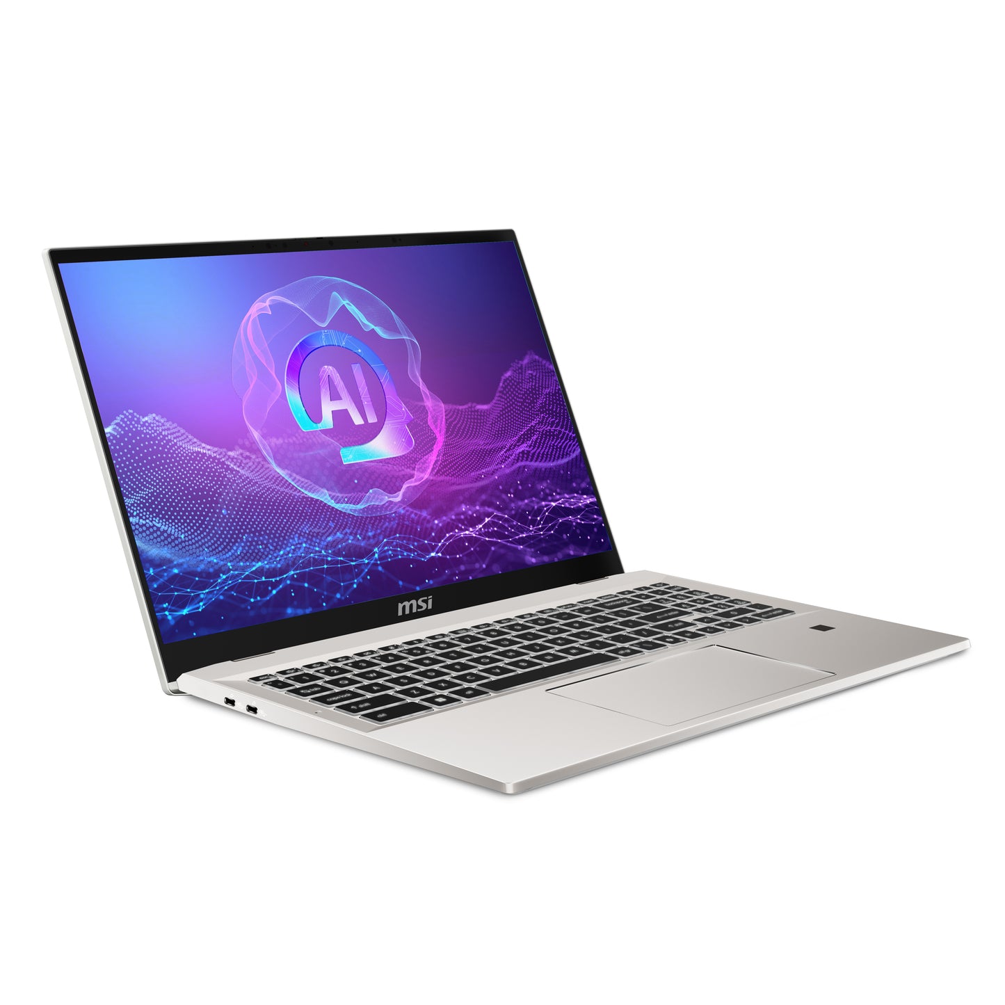 MSI Prestige A16 AI+ A3HMG-016US AMD Ryzen AI 9 365 Laptop 16" Quad HD+ 32 GB LPDDR5x-SDRAM 1 TB SSD Wi-Fi 7 (802.11be) Windows 11 Home Silver