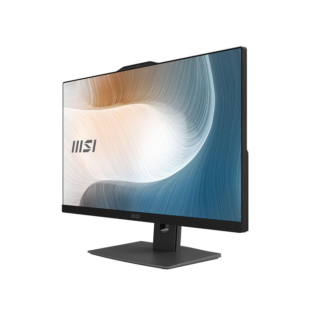 MSI Modern 1M-1096US Intel® Core™ i5 120U 23.8" 1920 x 1080 pixels Touchscreen All-in-One PC 16 GB DDR5-SDRAM 1 TB SSD Windows 11 Home Wi-Fi 6E (802.11ax) Black