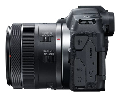 Canon EOS R8 RF 24-50mm F4.5-6.3 IS STM MILC 24.2 MP CMOS 6000 x 4000 pixels Black