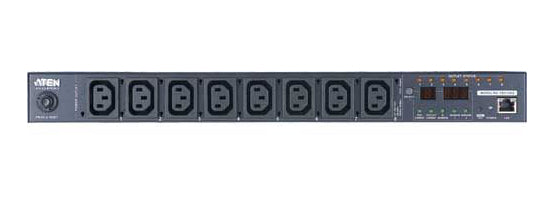ATEN PE6108G power distribution unit (PDU) 8 AC outlet(s) 1U Black