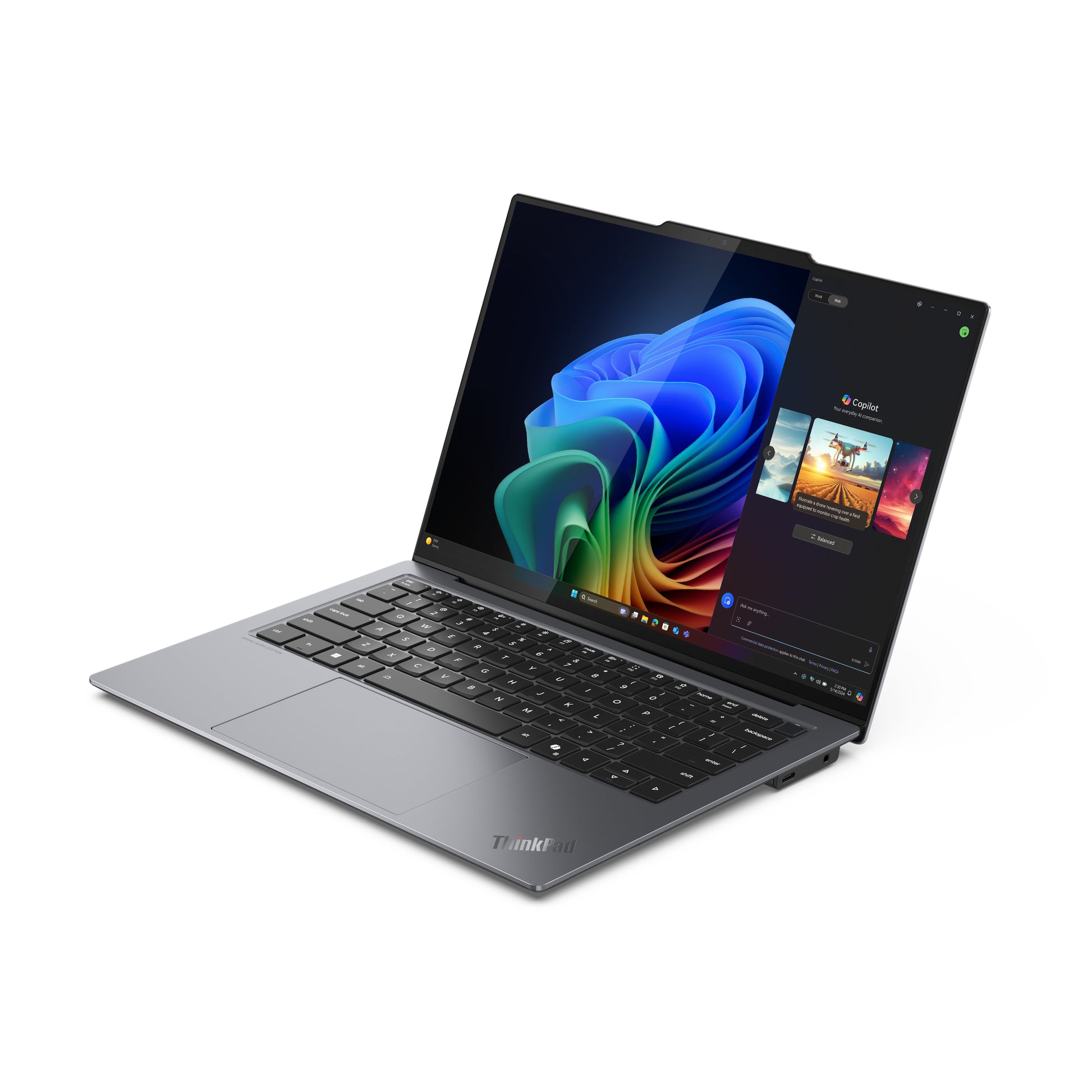 Lenovo ThinkPad X9-14 Gen 1 Aura Edition Copilot+ PC Intel Core Ultra 7 268V Laptop 14" WUXGA 32 GB LPDDR5x-SDRAM 1 TB SSD Wi-Fi 7 (802.11be) Windows 11 Pro Gray