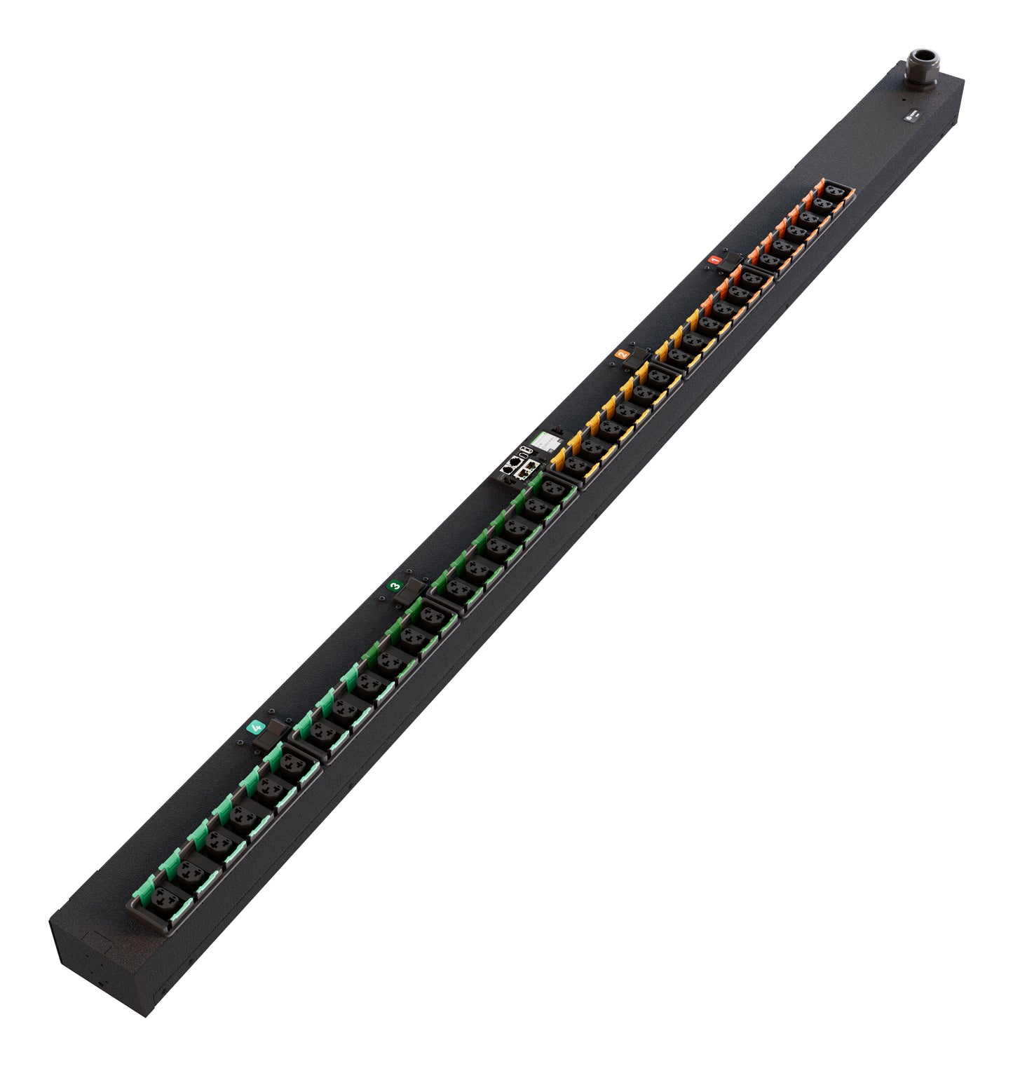Vertiv PowerIT VP6U60A0 power distribution unit (PDU) 36 AC outlet(s) 0U Black