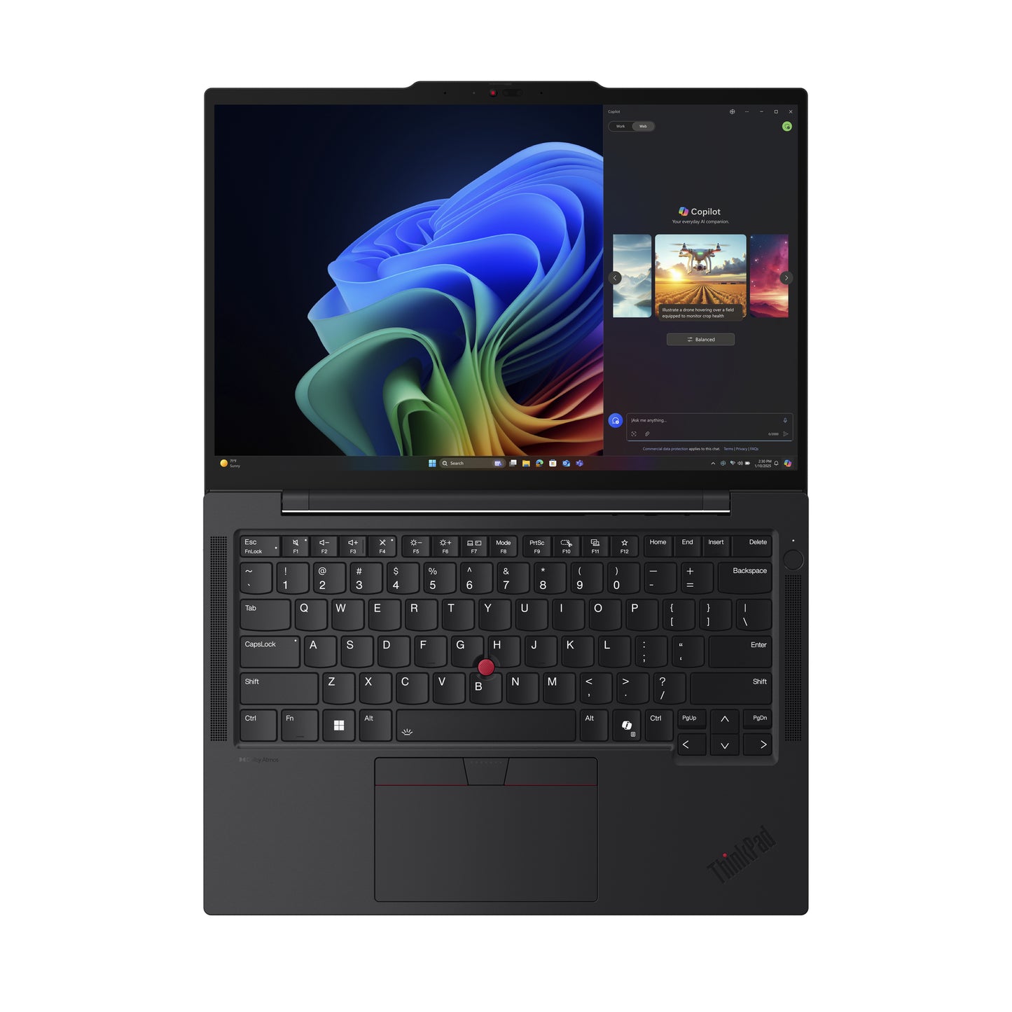 Lenovo ThinkPad T14s Gen 6 (Intel) Copilot+ PC Intel Core Ultra 7 268V Laptop 14" Touchscreen WUXGA 32 GB LPDDR5x-SDRAM 1 TB SSD Wi-Fi 7 (802.11be) Windows 11 Pro Black