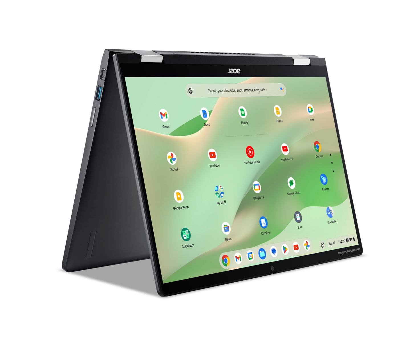 Acer Chromebook CP714-2W-56B2 Intel® Core™ i5 i5-1335U 14" Touchscreen WUXGA 8 GB LPDDR4x-SDRAM 256 GB SSD Wi-Fi 6E (802.11ax) ChromeOS Gray