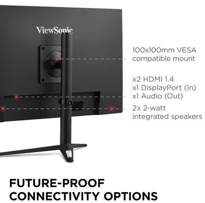 Viewsonic VX Series VX2728J computer monitor 27" 1920 x 1080 pixels Full HD LED Black