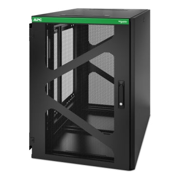 APC AR118SM rack cabinet 18U Wall mounted rack Black