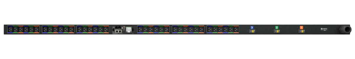 Vertiv Geist MN05M4W1-36CF18-3TL15A0A10-S-A power distribution unit (PDU) 36 AC outlet(s) 0U Black