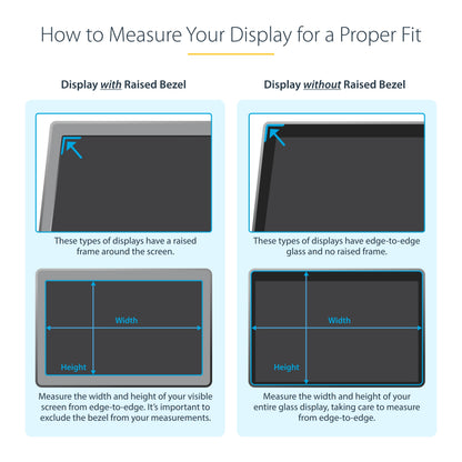 StarTech.com 2461G-PRIVACY-SCREEN display privacy filters 24" Monitor Frameless display privacy filter