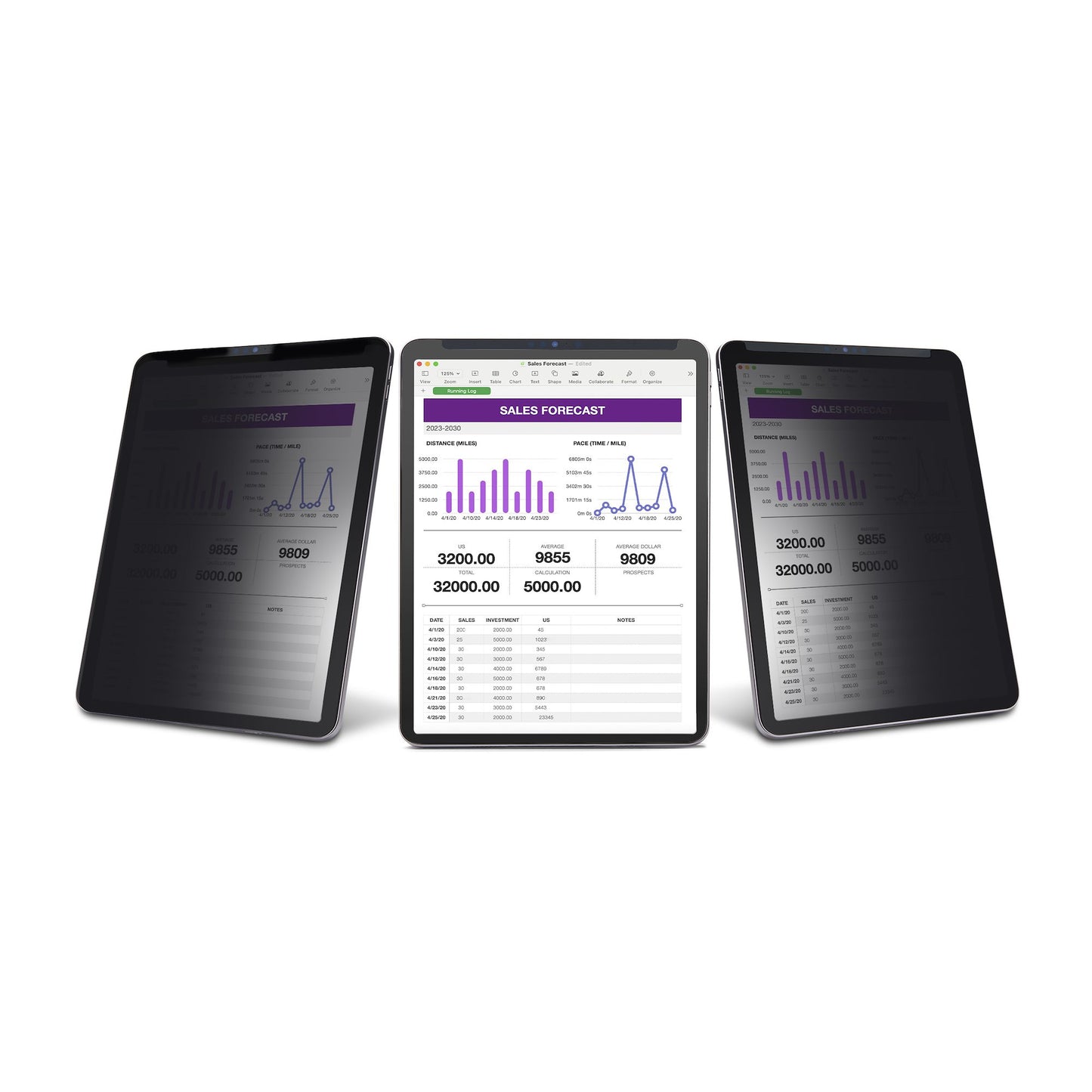 StarTech.com 129IP-PRIVACY-SCREEN display privacy filters 12.9" Tablet Frameless display privacy filter