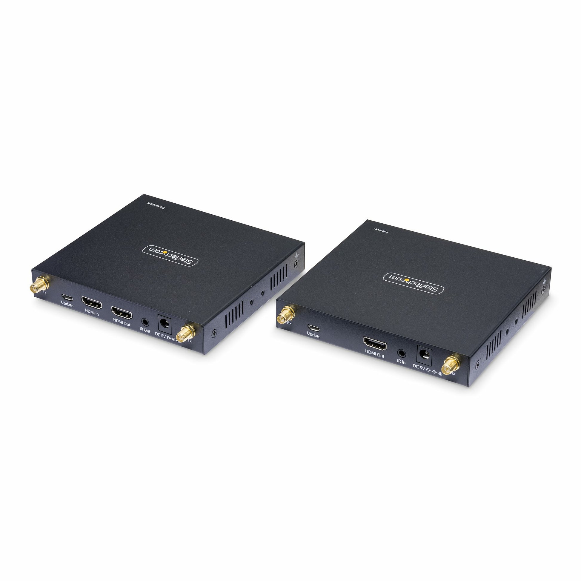 StarTech.com ST121WHDS2 AV extender AV transmitter & transceiver Black