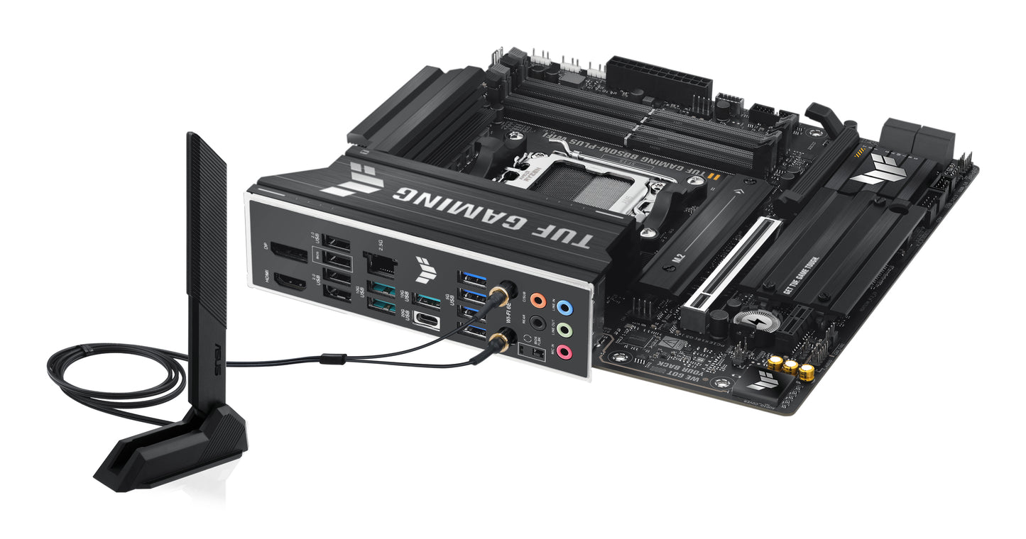 ASUS TUF GAMING B850M-PLUS WIFI AMD B850 Socket AM5 micro ATX
