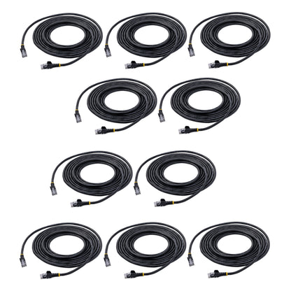 StarTech.com N6PATCH15BK10PK networking cable Black 181.1" (4.6 m) Cat6 U/UTP (UTP)