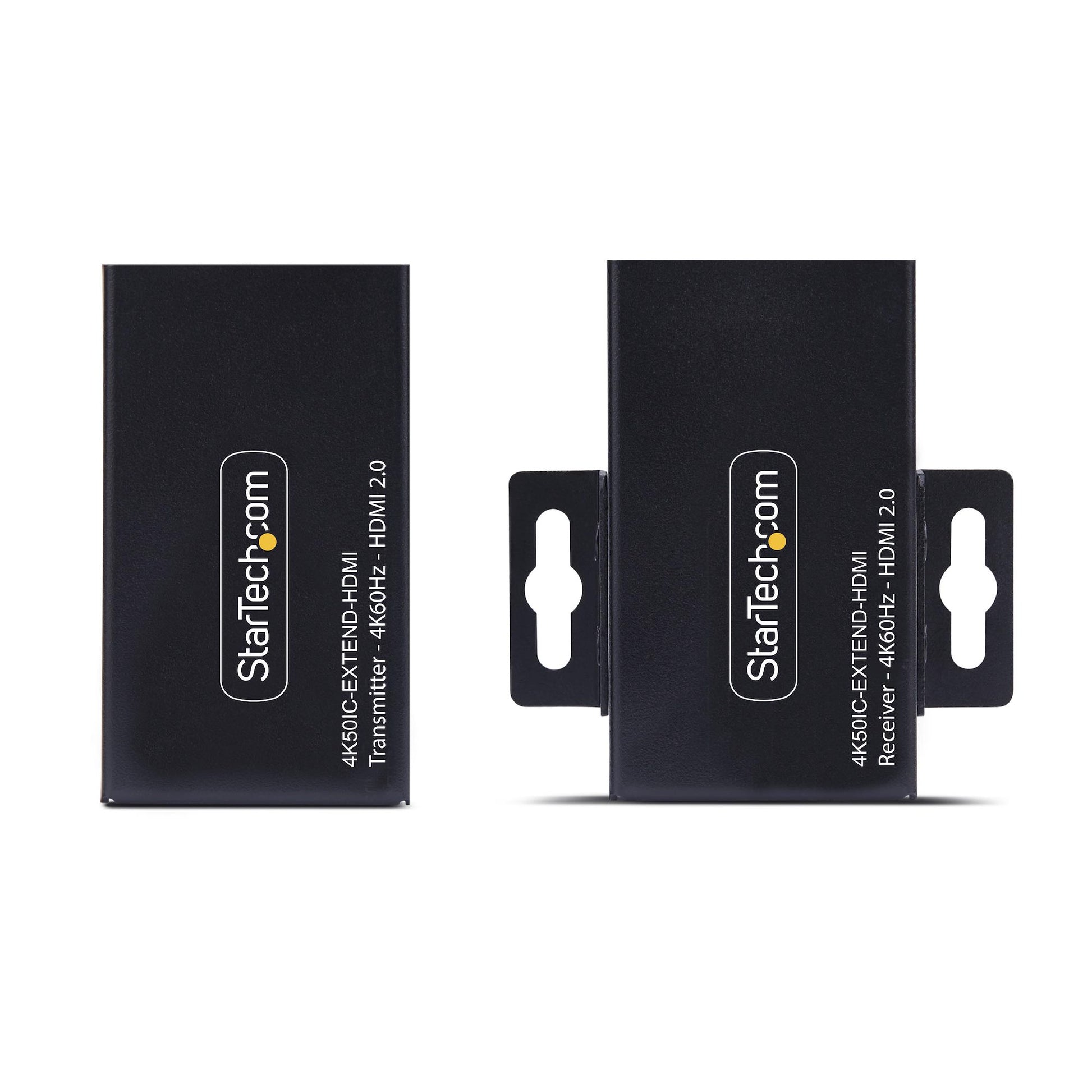 StarTech.com 4K50IC-EXTEND-HDMI AV extender AV transmitter & receiver Black