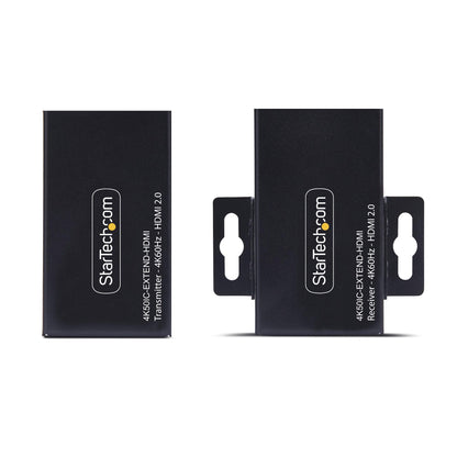StarTech.com 4K50IC-EXTEND-HDMI AV extender AV transmitter & receiver Black