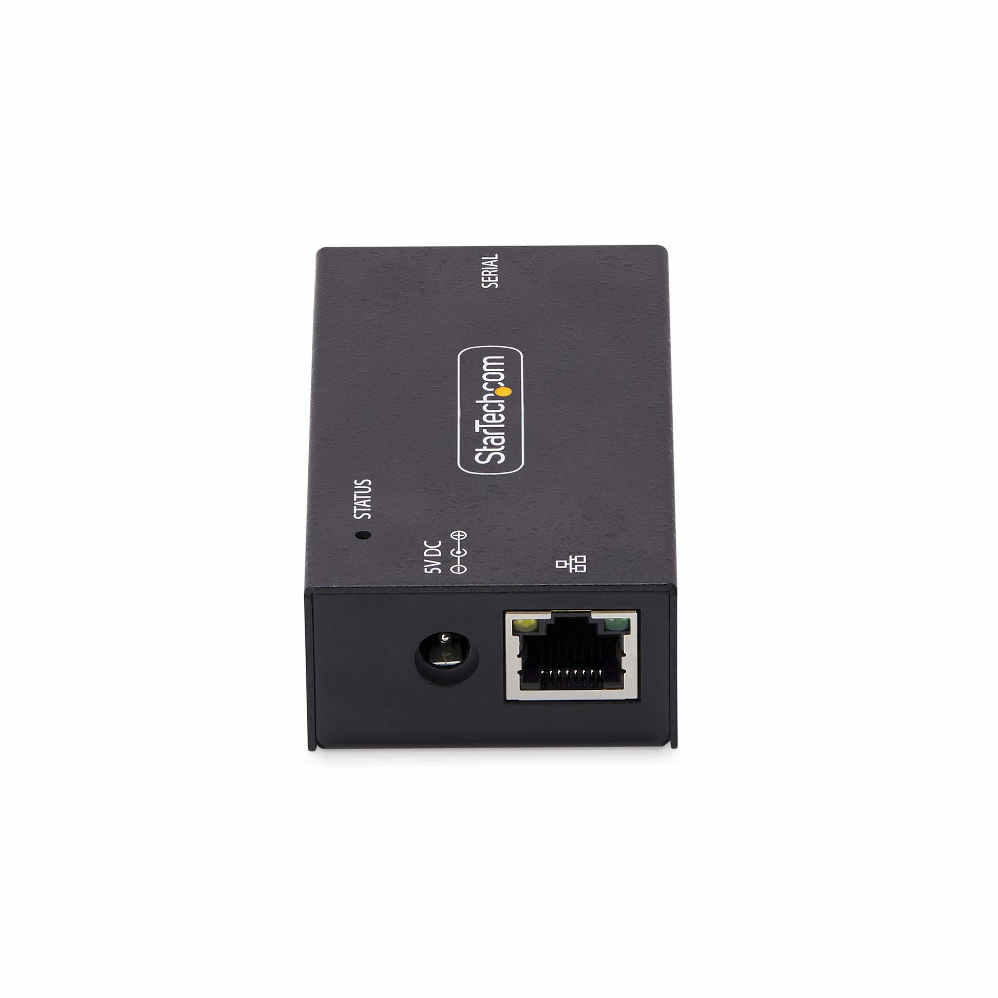 StarTech.com I13-SERIAL-ETHERNET serial converter/repeater/isolator RS-232 RJ-45 Black