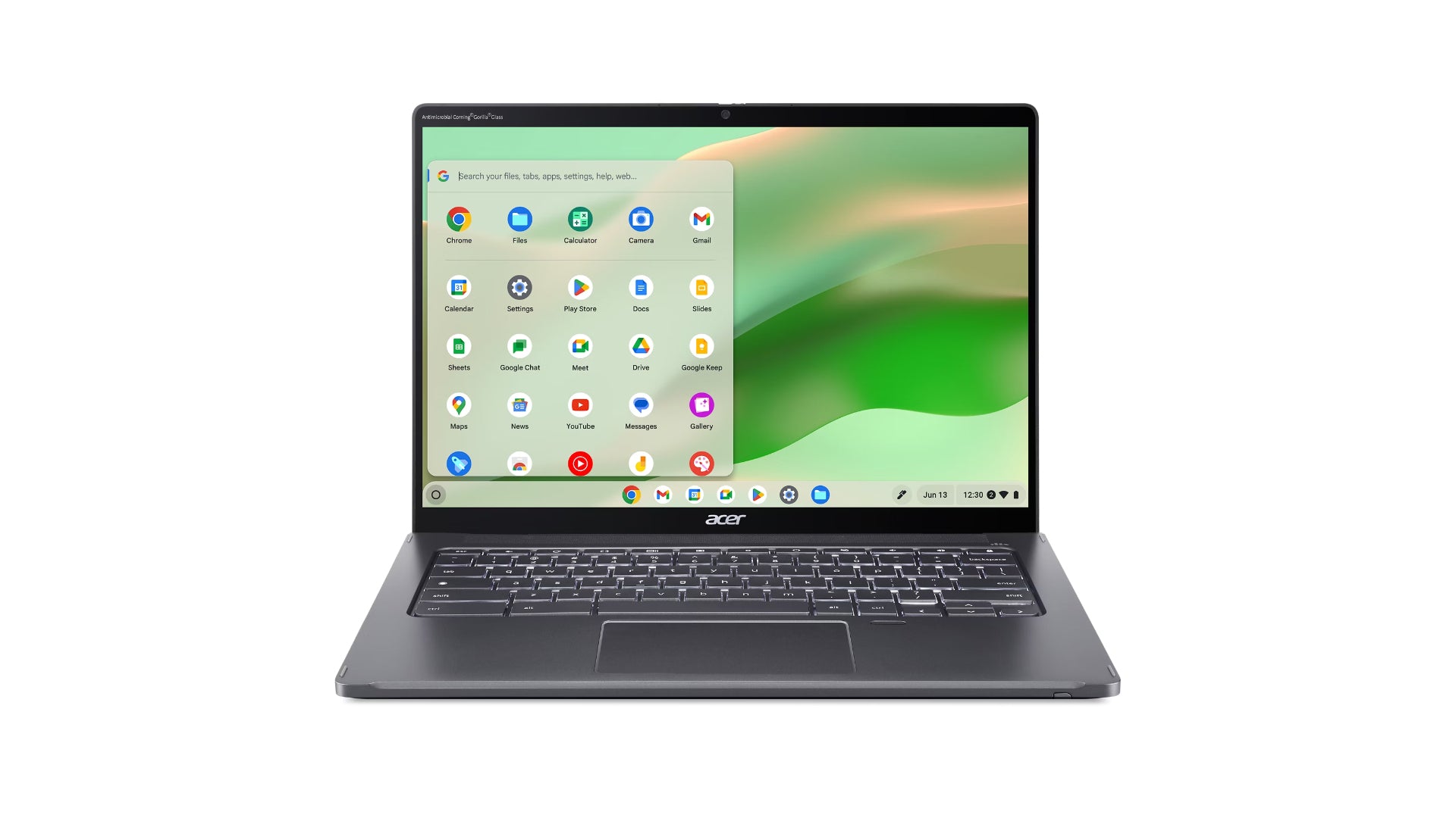 Acer Chromebook Enterprise Spin 714 CP714-2WN-7073 Intel® Core™ i7 i7-1355U 14" Touchscreen WQXGA 16 GB LPDDR4x-SDRAM 256 GB SSD Wi-Fi 6E (802.11ax) ChromeOS for Enterprise Gray