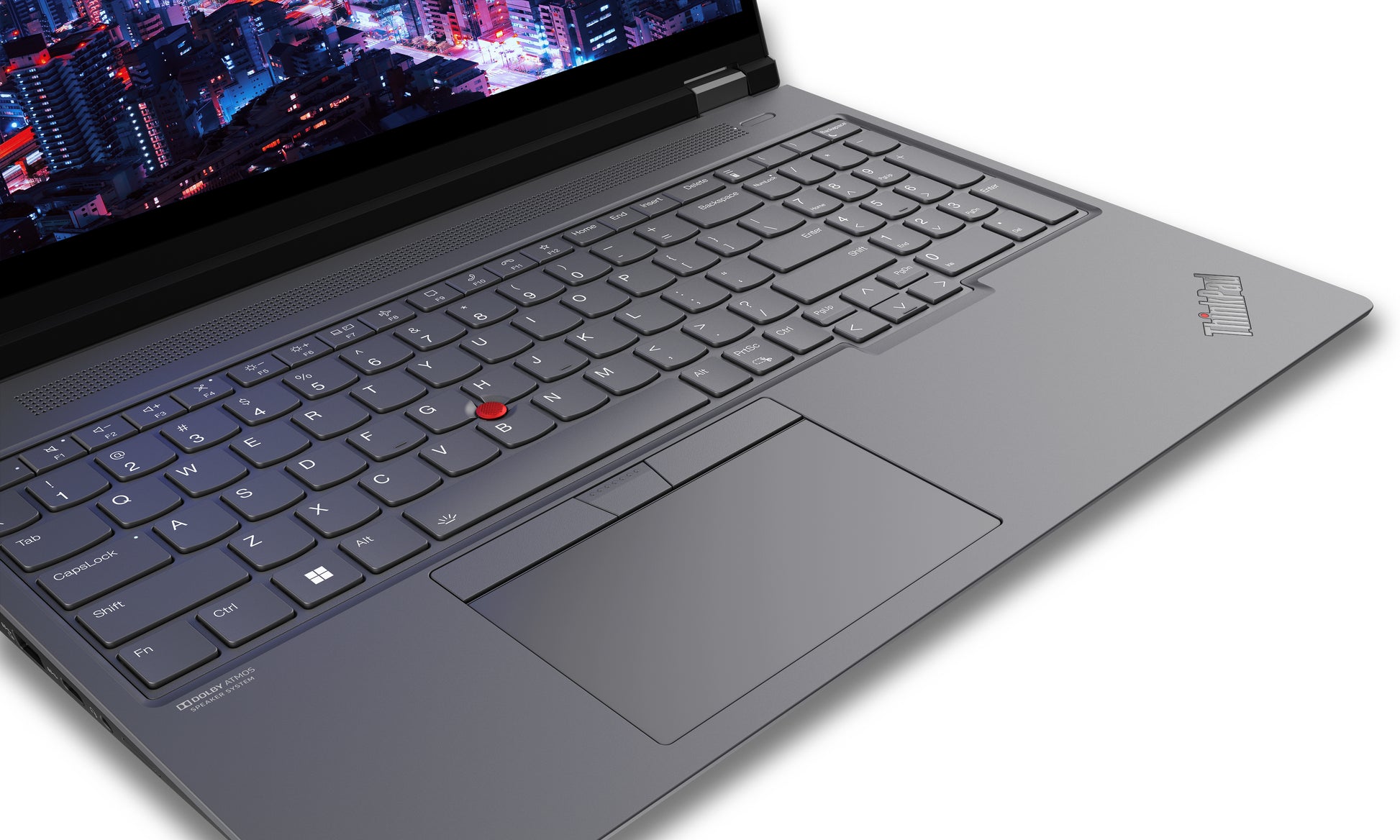 Lenovo ThinkPad P16 Gen 2 Intel® Core™ i7 i7-14700HX Mobile workstation 16" WQXGA 32 GB DDR5-SDRAM 1 TB SSD NVIDIA RTX 2000 Ada Wi-Fi 6E (802.11ax) Windows 11 Pro English Gray, Black