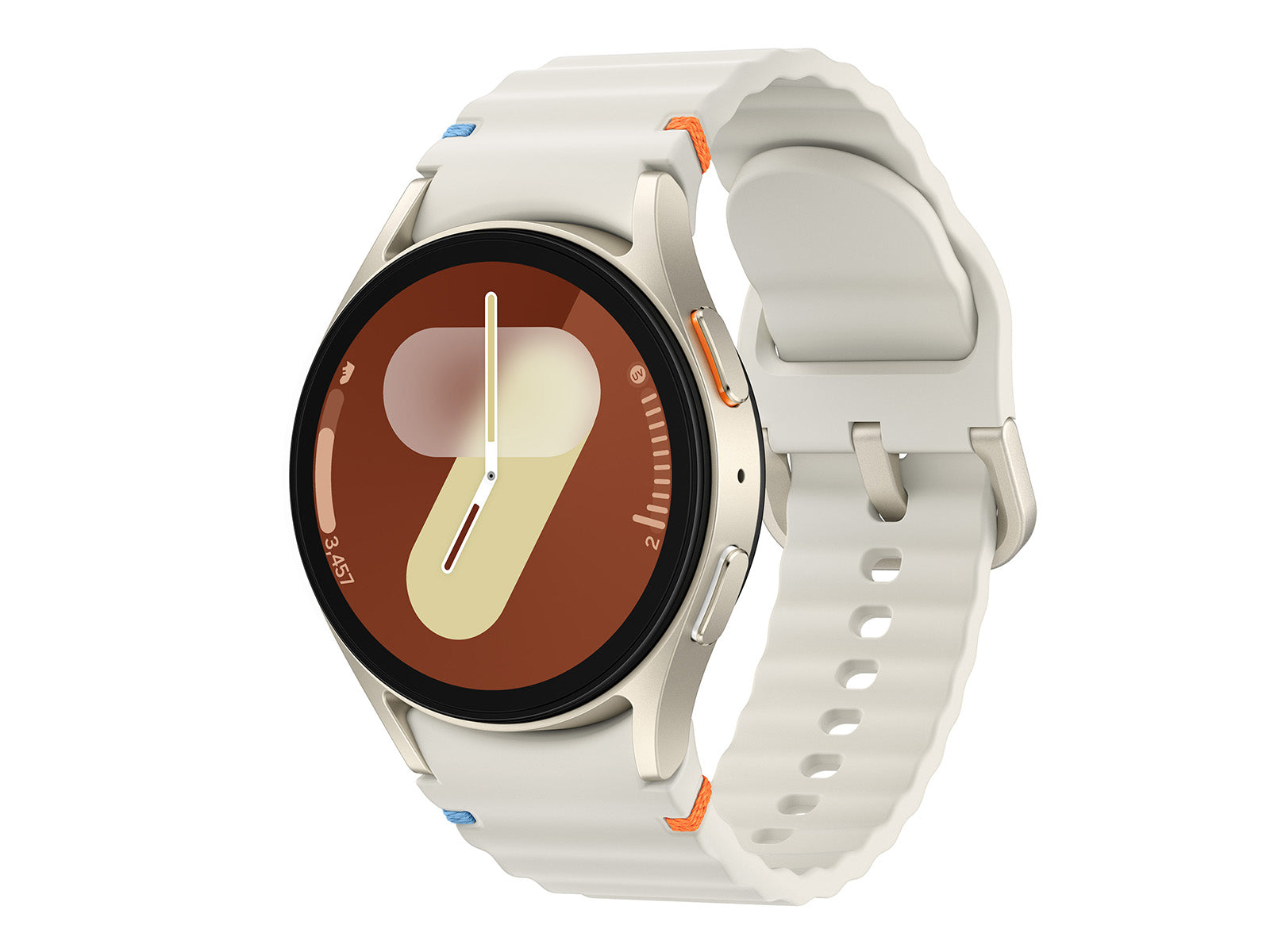 Samsung Galaxy Watch7 1.3" AMOLED 40 mm Digital 432 x 432 pixels Touchscreen Cream Wi-Fi GPS (satellite)