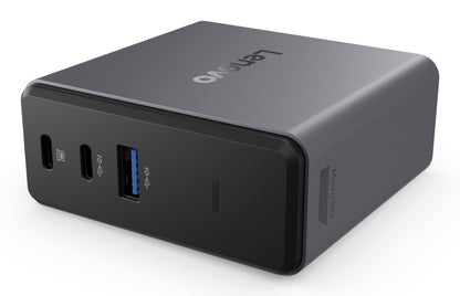 Lenovo 40BD0065US laptop dock/port replicator Wired USB 3.2 Gen 2 (3.1 Gen 2) Type-C Gray