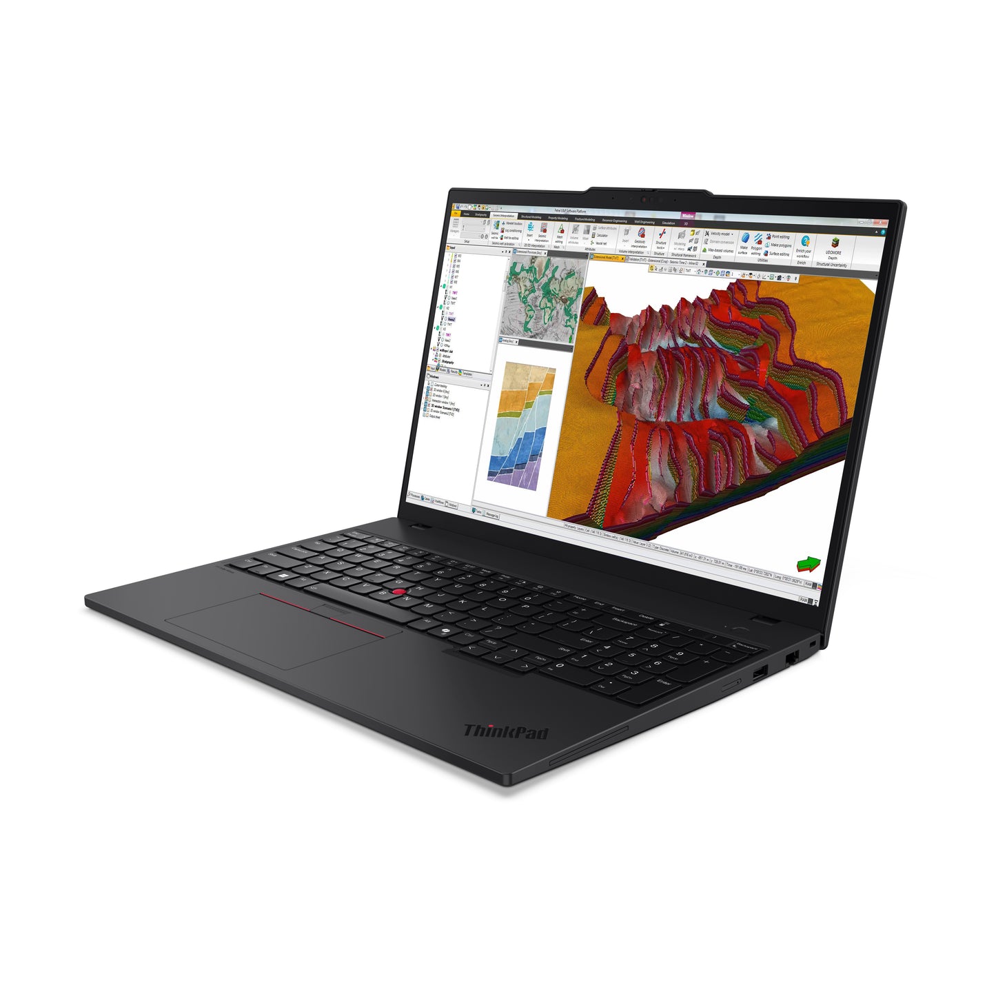 Lenovo ThinkPad P16s Gen 4 (AMD) Copilot+ PC AMD Ryzen AI 5 340 Mobile workstation 16" Touchscreen WUXGA 32 GB DDR5-SDRAM 512 GB SSD Wi-Fi 7 (802.11be) Windows 11 Pro Black