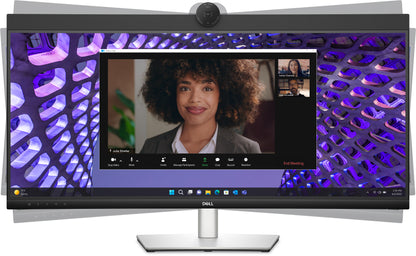 DELL P Series P3424WEB computer monitor 34.14" 3440 x 1440 pixels 4K Ultra HD LCD Black