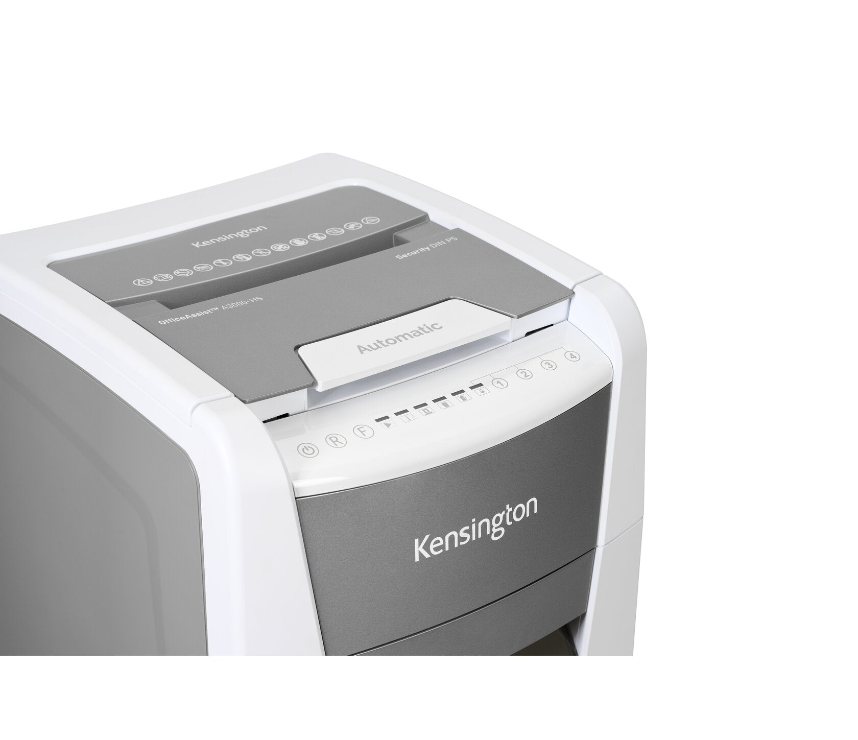 Kensington OfficeAssist A3000 paper shredder Micro-cut shredding 55 dB Gray, White