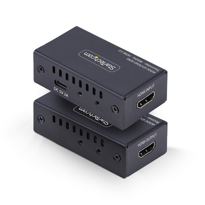 StarTech.com 4K50IC-EXTEND-HDMI AV extender AV transmitter & receiver Black