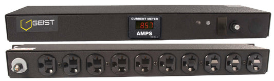 Vertiv BRAN100-1025TL power distribution unit (PDU) 10 AC outlet(s) 0U Black