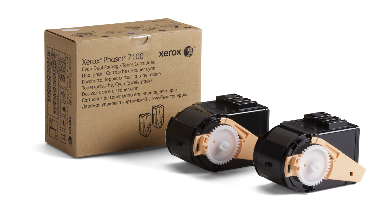 Xerox 106R02602 toner cartridge 2 pc(s) Original Cyan