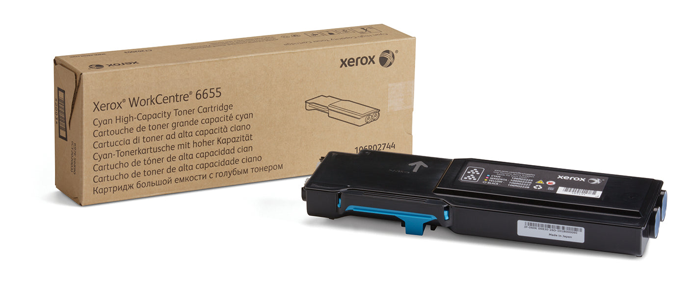 Xerox 106R02744 toner cartridge 1 pc(s) Original Cyan