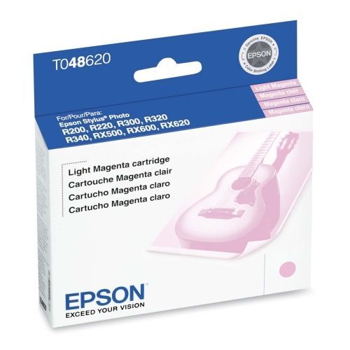 Epson T0486 Original Ink Cartridge - Inkjet - Light Magenta - 1 Each