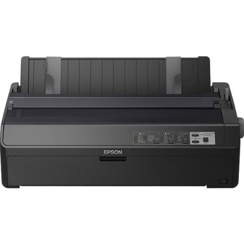 Epson LQ-2090II N 24-pin Dot Matrix Printer - Monochrome - Energy Star - 550 cps Mono - 3.90" , 4" Width x 16.50" , 22" Length - USB - Parallel - Ethernet