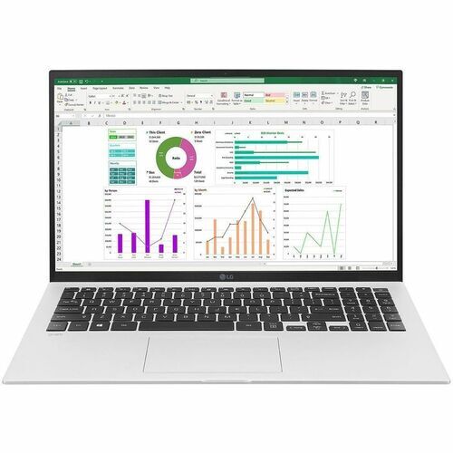 LG gram 15ZT90P-G.AM33U1 15.6" Thin Client Notebook - Full HD - Intel Core i3 11th Gen i3-1115G4 - 8 GB - 256 GB SSD - Silver - Intel Chip - 1920 x 1080 - Windows 10 IoT Enterprise LTSC - Intel UHD Graphics - In-plane Switching (IPS) Technology - Front