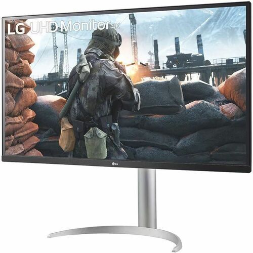 LG 27BP55U-B 27" Class 4K UHD LCD Monitor - 16:9 - Textured Black, Textured White - 27" Viewable - In-plane Switching (IPS) Technology - 3840 x 2160 - 1.07 Billion Colors - FreeSync - 240 Nit - 5 ms - HDMI - DisplayPort