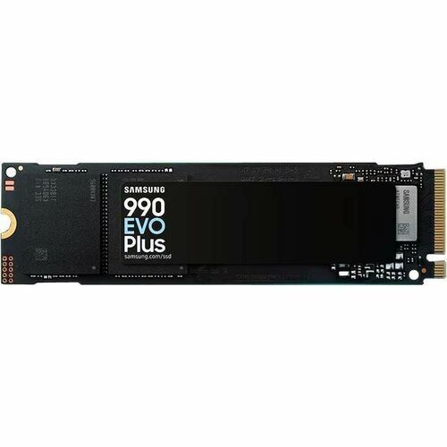 Samsung 990 EVO Plus MZ-V9S2T0 2 TB Solid State Drive - M.2 2280 Internal - PCI Express NVMe (PCI Express NVMe 5.0 x2) - Computer Device Supported - 1200 TB TBW - 256-bit AES Encryption Standard - 5 Year Warranty Box